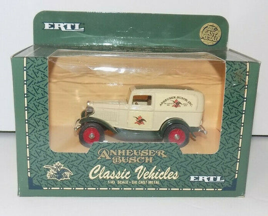 ERTL Classic Vehicles 1932 Ford Panel Truck Anheuser Busch 1:43