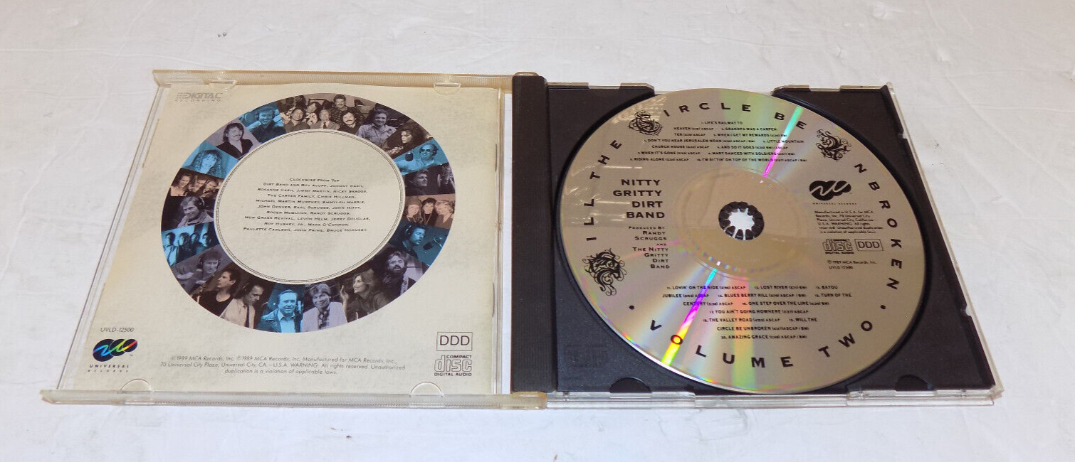 The Nitty Gritty Dirt Band Will The Circle Be Unbroken Volume 2 CD