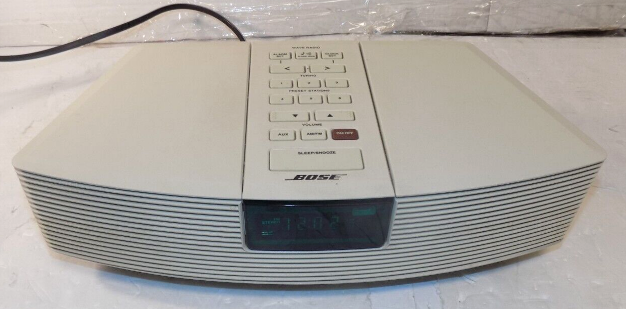 Bose AWR1-1W Wave AM/FM Alarm Clock Radio No Remote