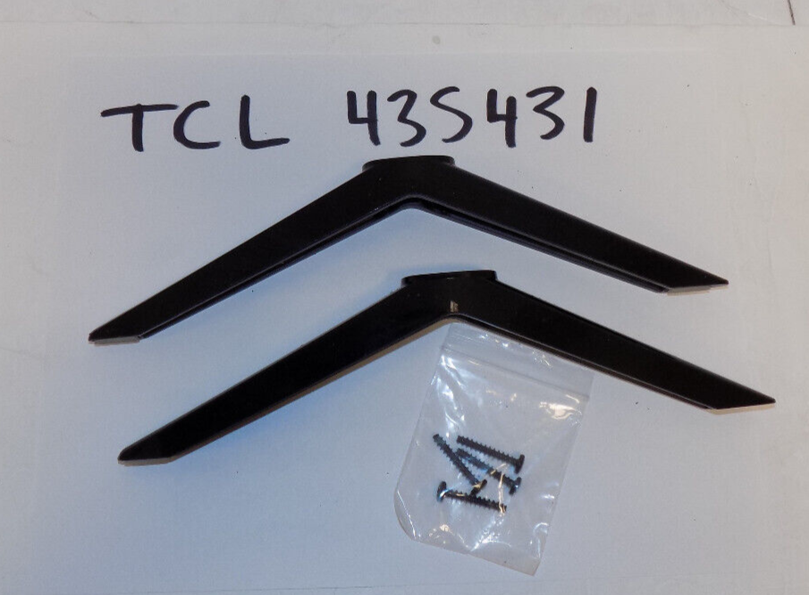 TCL 43S431 43 Inch TV Stand Legs Base Mount With Screws