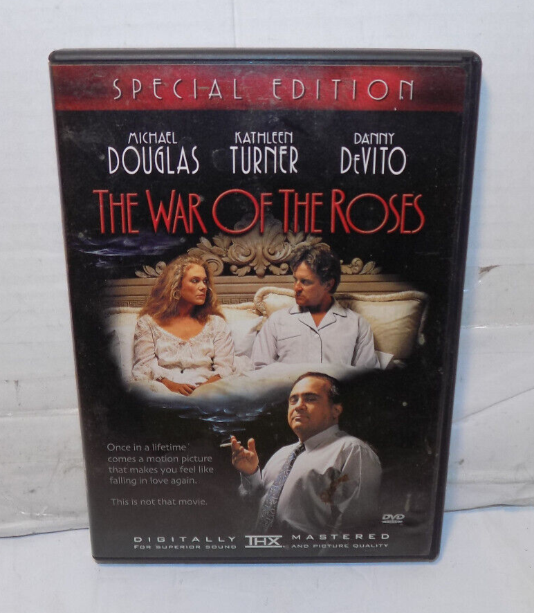 The War of the Roses DVD Special Edition Michael Douglas Kathleen Turner 2001