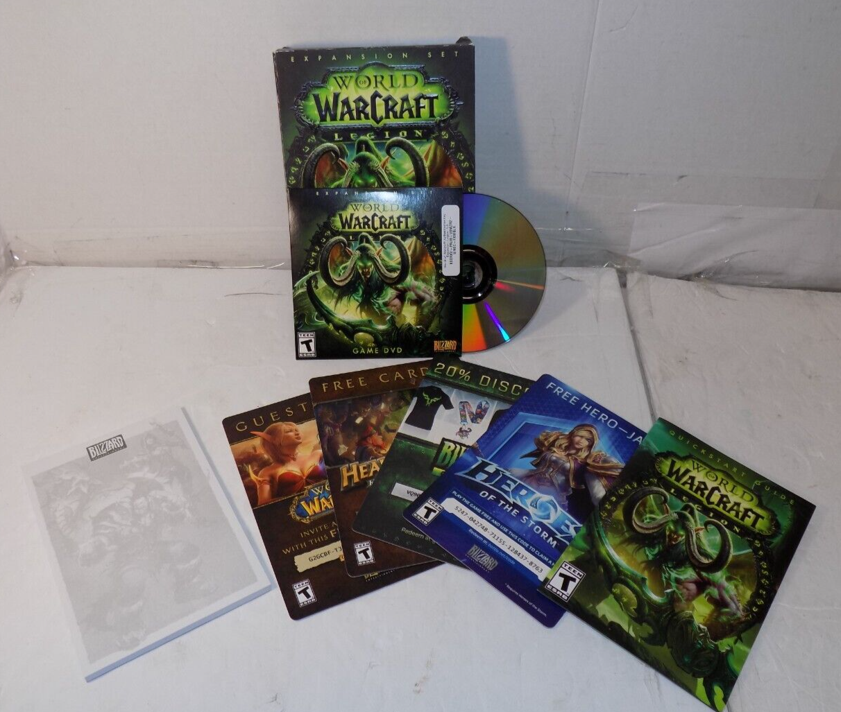 Lot of 6 World of Warcraft Games 5 Expansion Sets 1 Start Up Battle Chest PC MAC