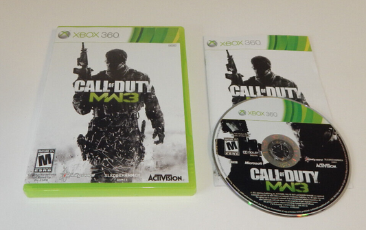 XBOX 360 Call Of Duty Modern Warfare MW3 Video Game NTSC