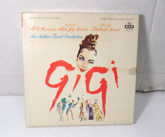 MGM Records GiGi Reel to Reel Tape Original Sound Track Recording Reel Tape