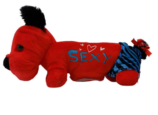Singing & Dancing Plush Weiner Dog "Sexy And You Know It" By LMFAO