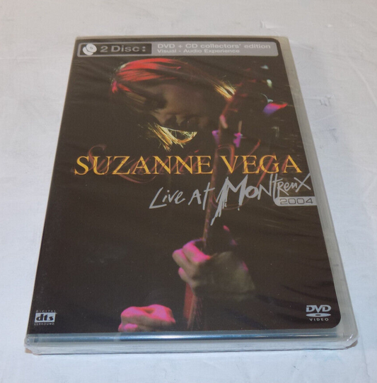 Suzanne Vega Live At Montreux 2004 DVD CD Collectors Edition New