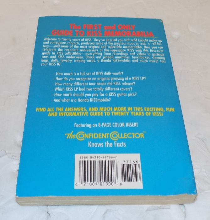 Kiss Collectibles The Confident Collector Identification and Price Guide Book