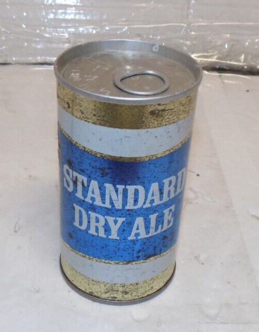Standard Dry Ale Eastern Brewing NJ Fan Tab Pull Tab 12oz Beer Can Empty