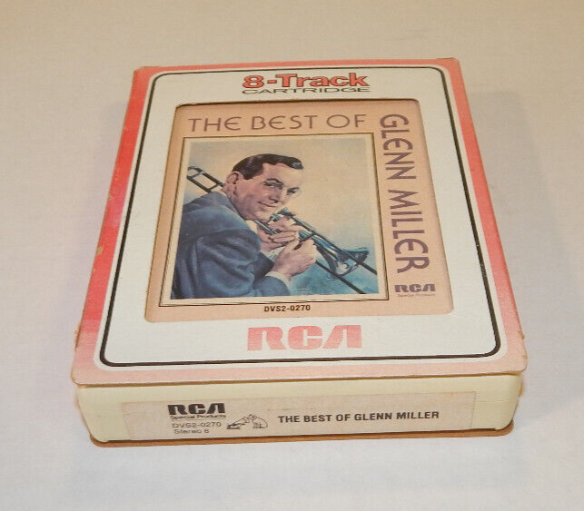 The Best Of Glenn Miller 8 Track Tape Cassette DVS2-0270