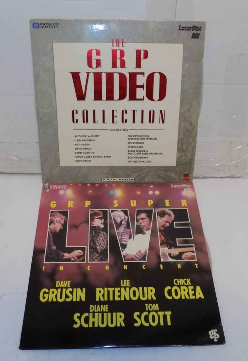 The GRP Video Collection & GRP Super Live In Concert Laser Disc Video