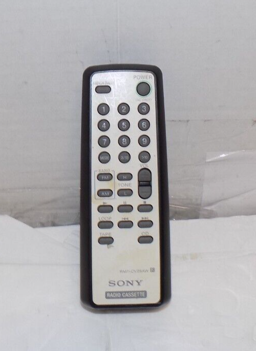 Sony RMT-CV25AW Radio Cassette Remote Control IR Tested