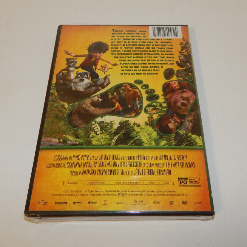Son of Bigfoot DVD Widescreen Movie Meet The Wildest Family Around Sealed
