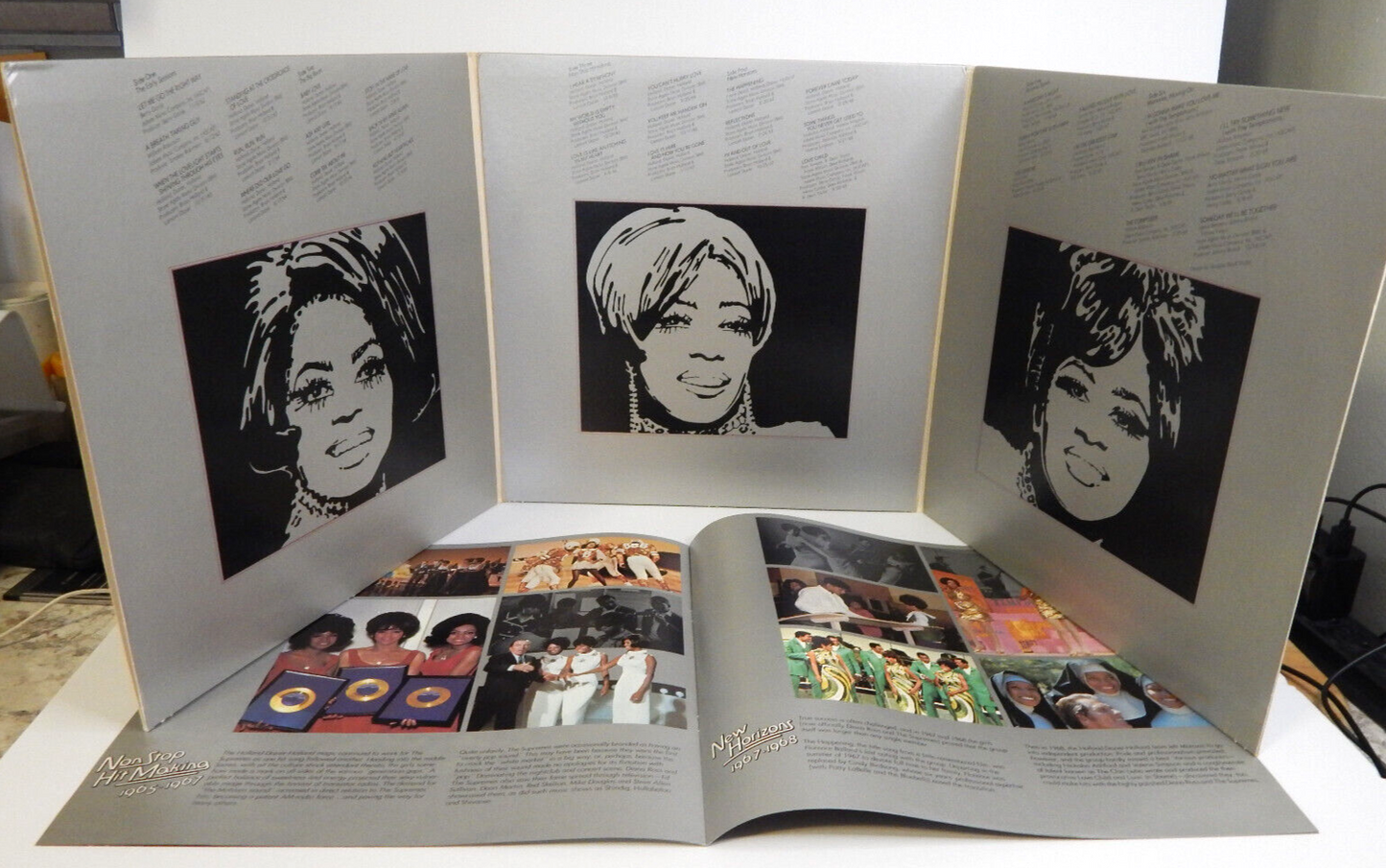 Diana Ross and the Supremes Anthology 3 Vinyl Record LP Set with Booklet VG+