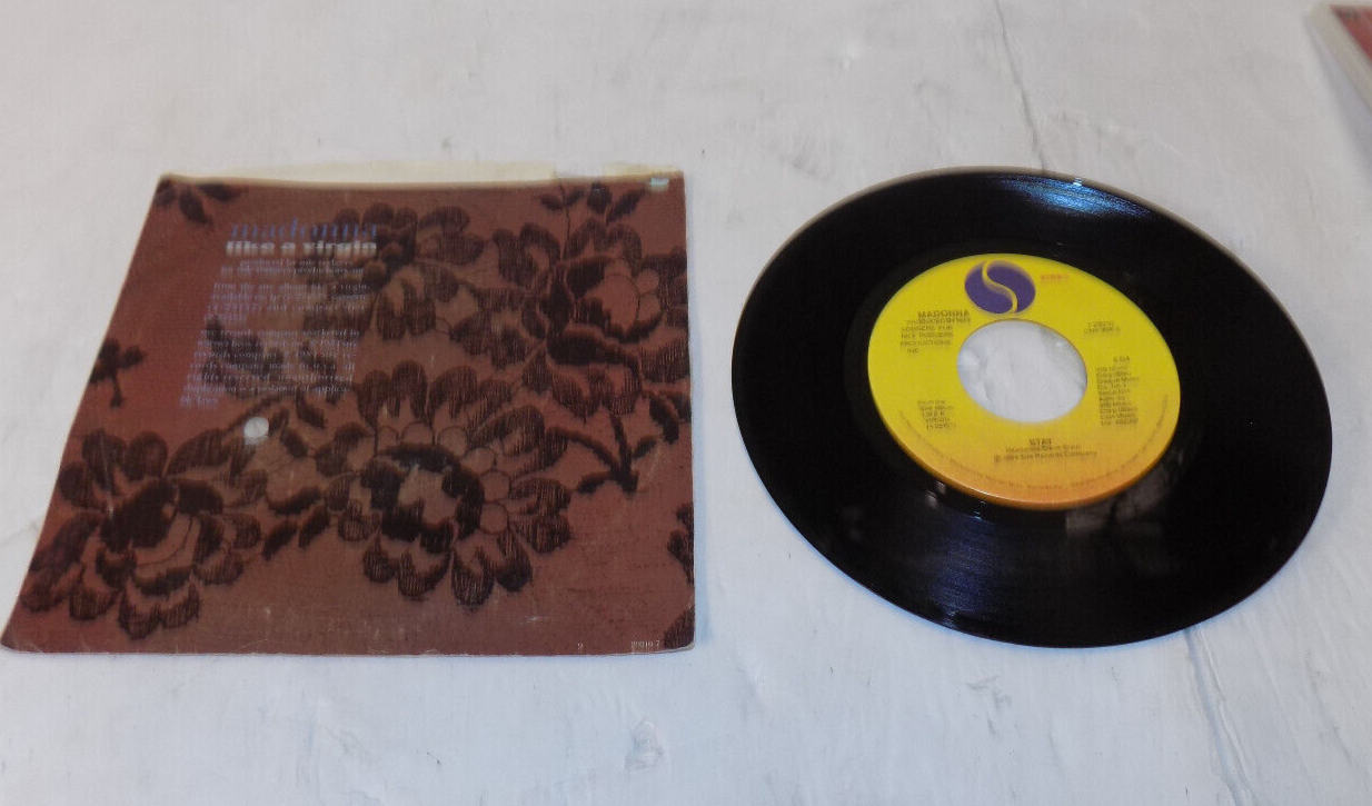 Like a Virgin/Stay by Madonna - 45 rpm vinyl record