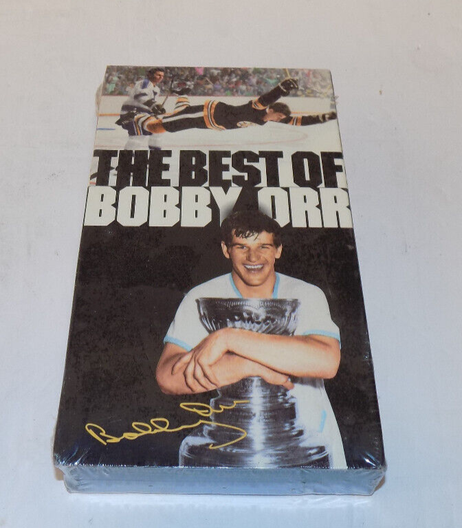 The Best Of Bobby Orr VHS Tape 1995 NHL Hockey 80 minutes Sealed