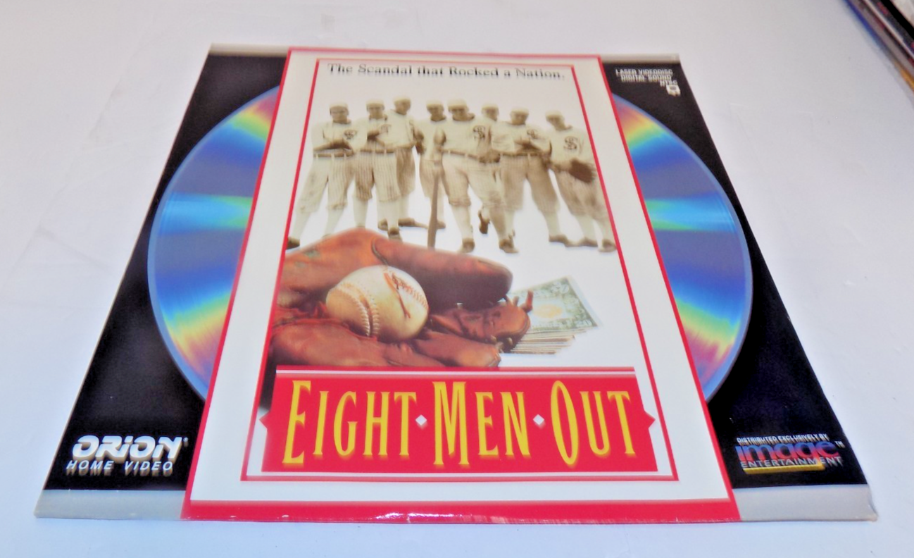 Eight Men Out Starring Laserdisc LD The Scandal that Rocked a Nation J. Cusack