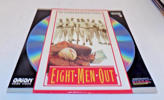 Eight Men Out Starring Laserdisc LD The Scandal that Rocked a Nation J. Cusack