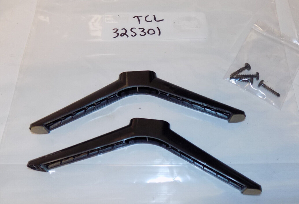 TCL TV Stand Legs For Model 32S301 With Mounting Screws