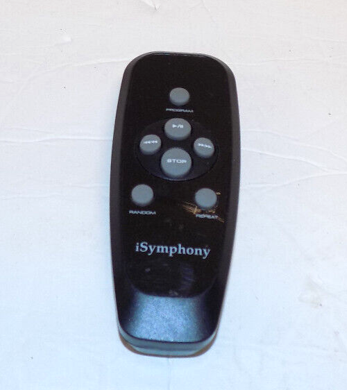 iSymphony M26 Micro Music System Remote Control IR Tested
