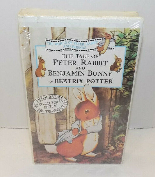 The Tale Of Peter Rabbit And Benjamin Bunny VHS Tape New Sealed Clamshell