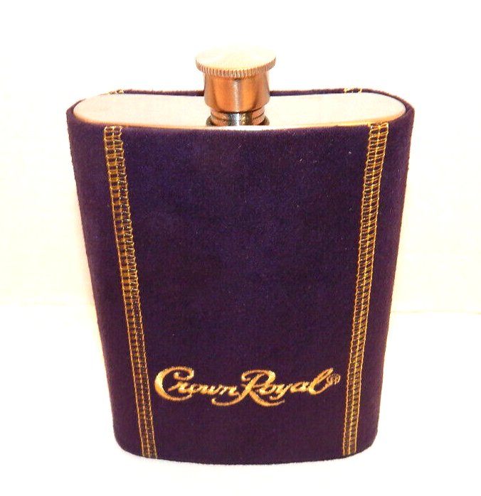 Crown Royal 8oz Stainless Steel 18/8 Flask