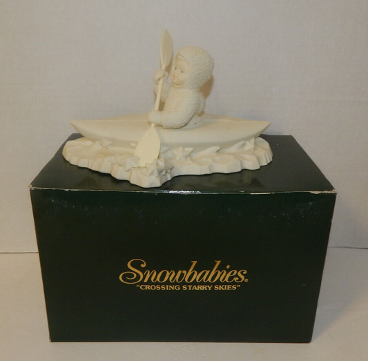 Snowbabies Crossing Starry Skies Figurine Department 56 1993
