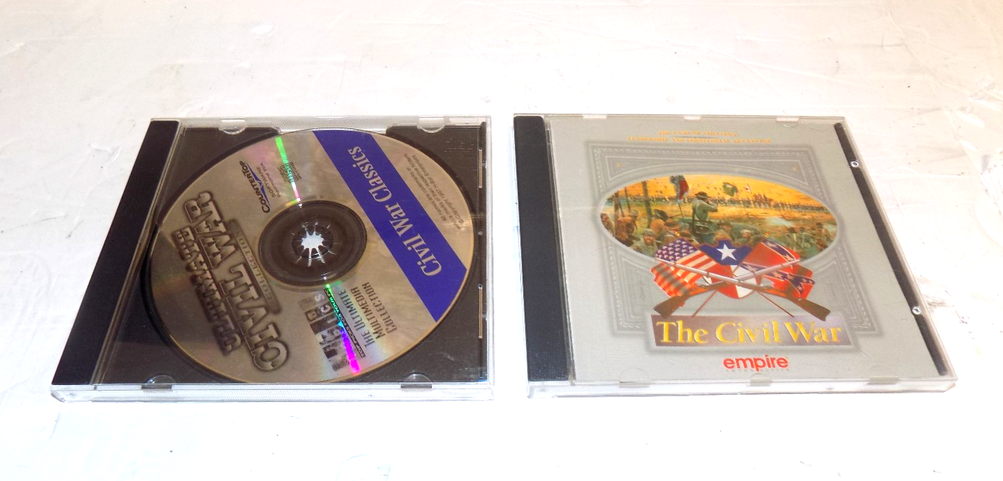 Ultimate Civil War Collection & The Civil War Empire Interactive CD-ROM PC Games