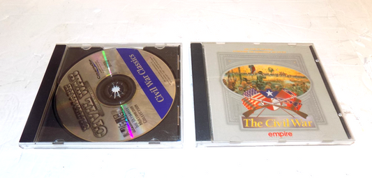 Ultimate Civil War Collection & The Civil War Empire Interactive CD-ROM PC Games