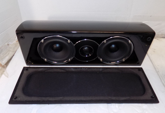 Pure Acoustics Noble II C Dual 4" 2-Way MTM Center Channel Speaker Black