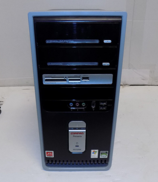 Compaq Presario SR2721 Desktop PC AMD Sempron 2 GB RAM No Hard Drive