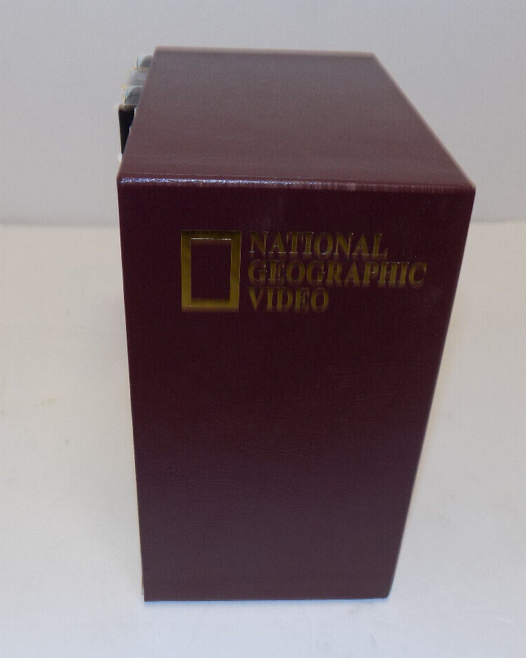 National Geographic Video 6 VHS History Box Set