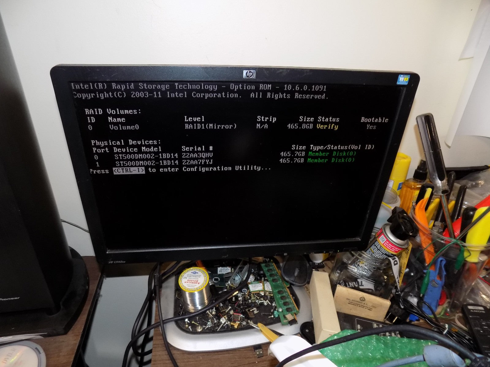 Custom Desktop Xeon E3-1220 8 GB 2 500 GB Hard Drives No OS