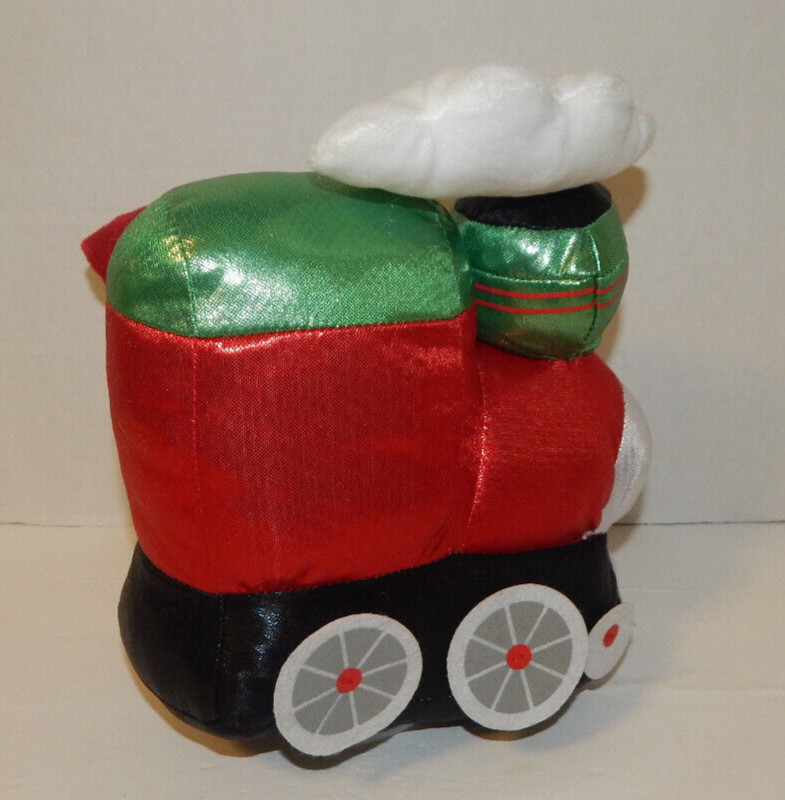 Gemmy Animated Musical Santa Express Train Christmas Moves to "The Loco-motion"