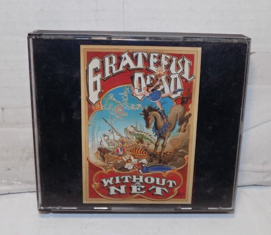 The Grateful Dead With Out A Net 2 CD Set ACD2-8634 1990 Arista Records