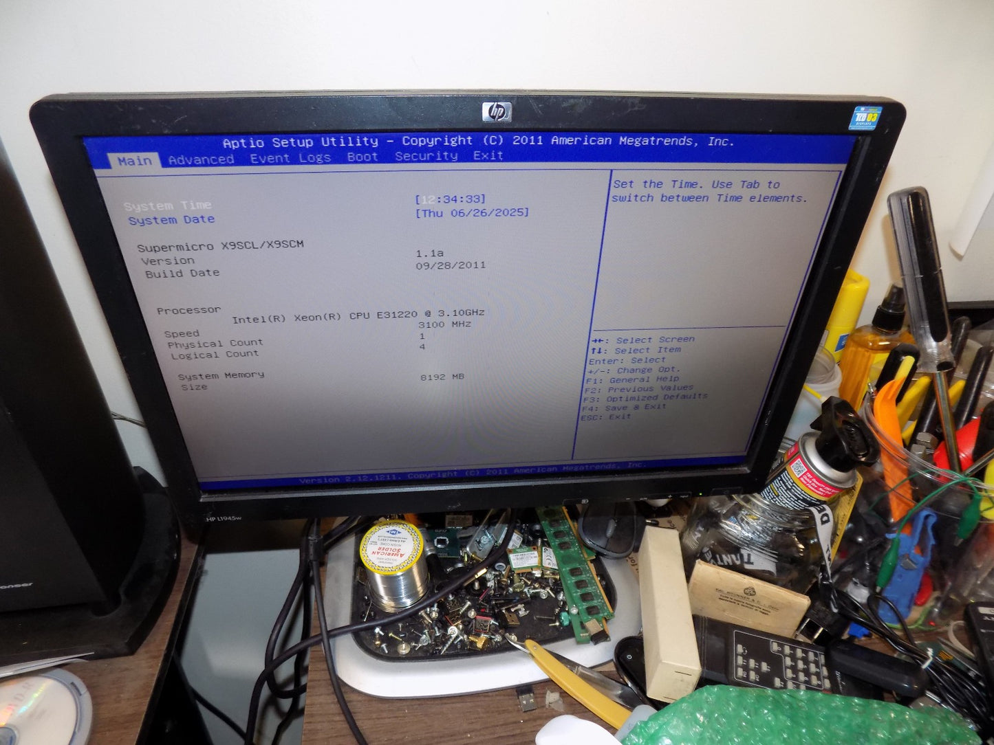 Custom Desktop Xeon E3-1220 8 GB 2 500 GB Hard Drives No OS