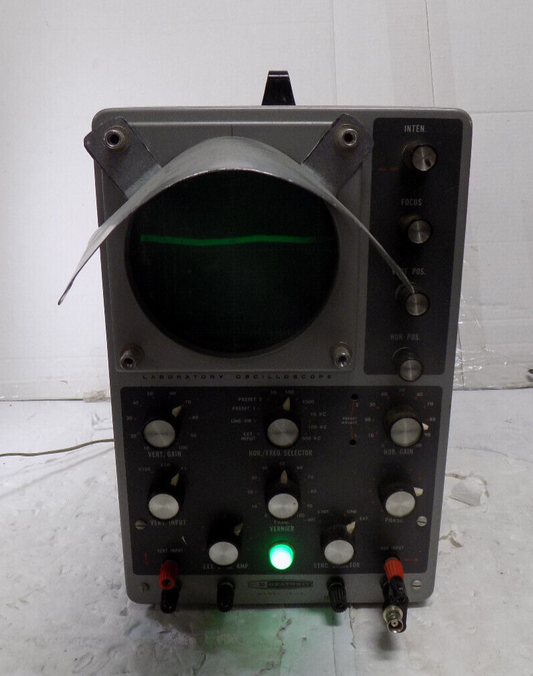 Vintage Heathkit Laboratory Oscilloscope Model 10 - 12