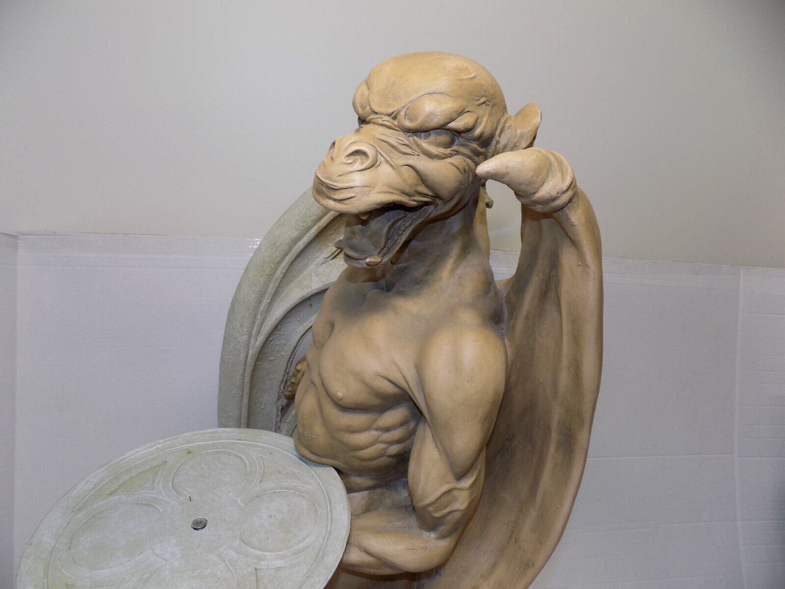 Design Toscano Large Heavy Duty Gothic Gargoyle Statue 36" High x 13" Wide