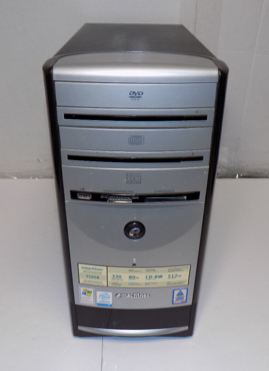eMachines T2698 Intel Celeron D330 2.66 Ghz 512MB RAM 80 GB HDD Windows XP