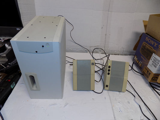 Vintage Advent AV370 PC Multimedia Stereo Speaker System with Subwoofer