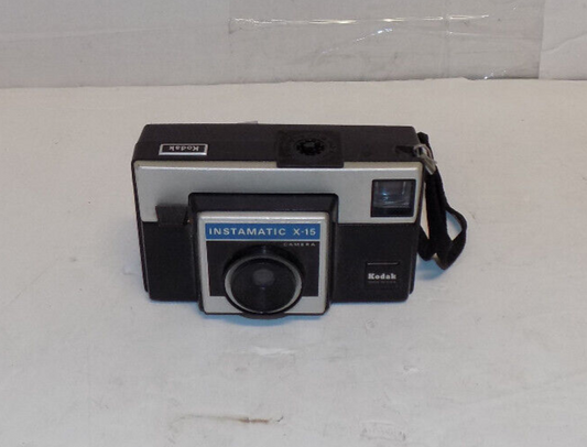 Vintage Kodak Instamatic X-15 Color Film Camera 126 Film Camera Untested