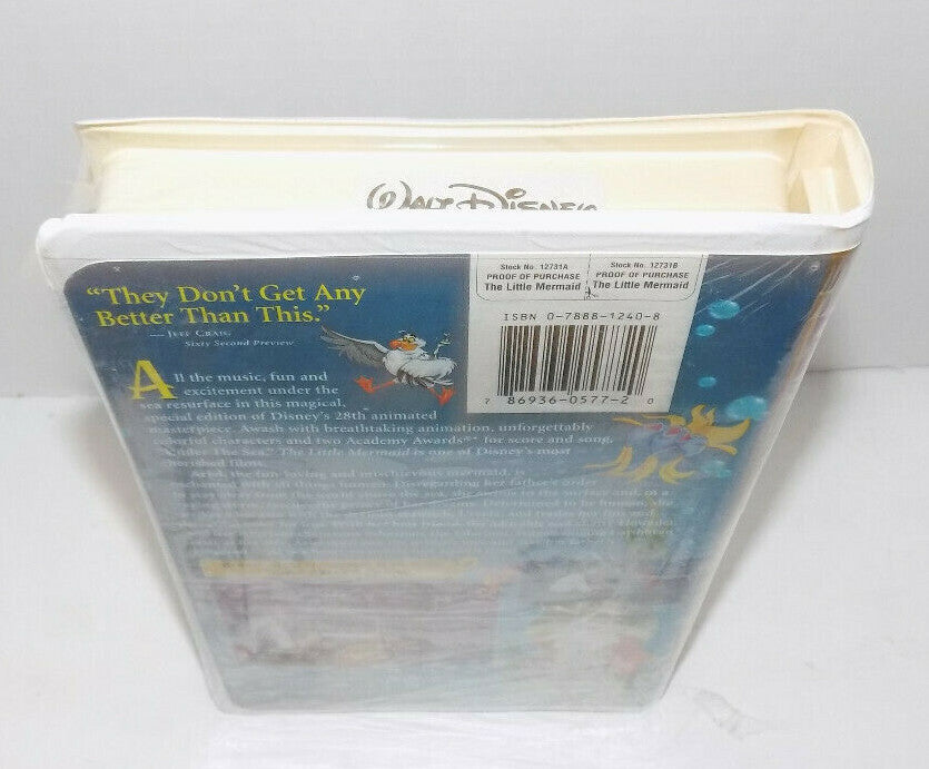 The Little Mermaid Movie VHS Tape Special Edition New Sealed