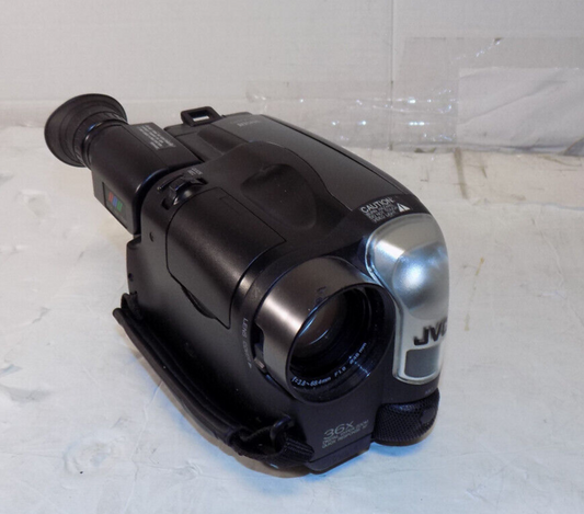 JVC GR-AXM920U 36x Compact VHS-C Camcorder Untested
