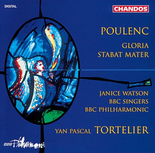 Poulenc/ Gloria/ Stabat Mater CD BBC Philharmonic Chandos 1995 CHAN 9341