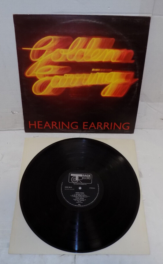 Golden Earring Hearing Earring Vinyl LP Record 1973 Polydor 2406 109 Super