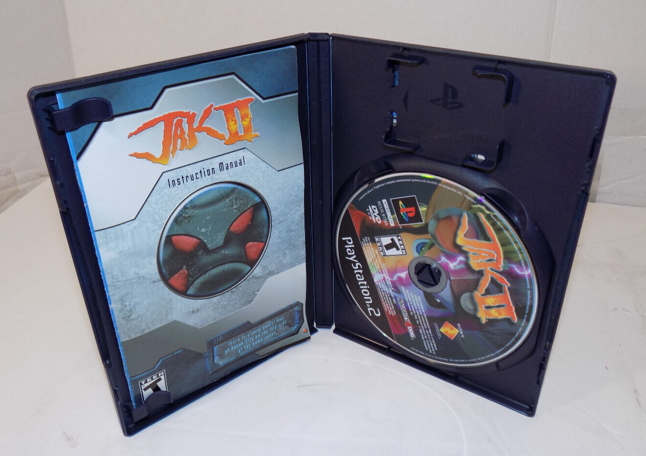 PS2 Game Jak II Sony PlayStation 2 2003 Complete with Manual Tested Very Good
