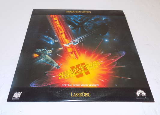 Star Trek VI The Undiscovered Country Laserdisc LD Movie Widescreen Shatner