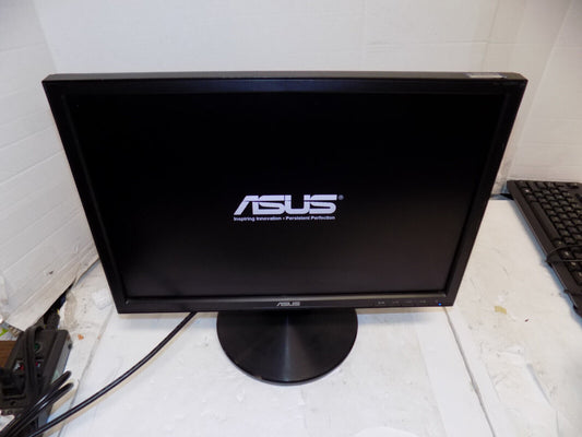 ASUS VW199T-P 19" LED Widescreen Computer Monitor with Cables