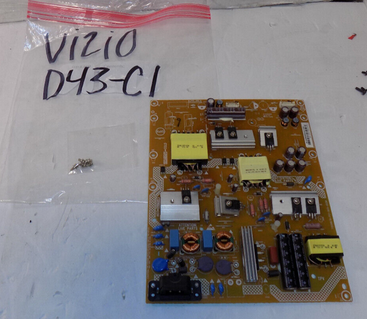 VIZIO D43-C1 715G6679-P01-000-002M ADTVE2412AD3 1525 POWER BOARD