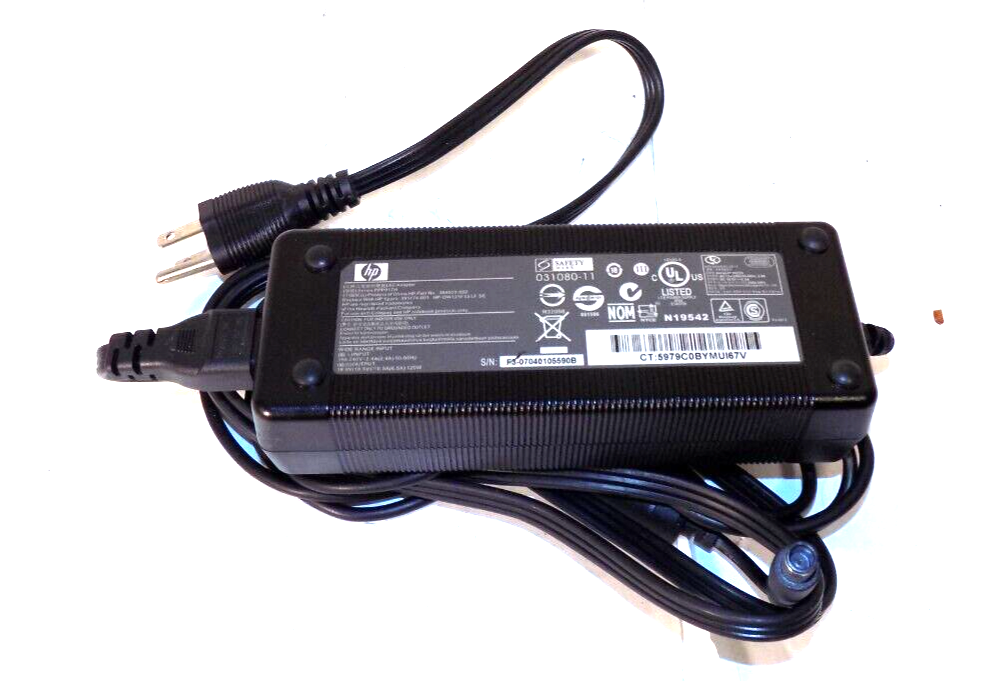 HP 384023-002 Laptop Charger AC Adapter Power Supply 18.5V 120W