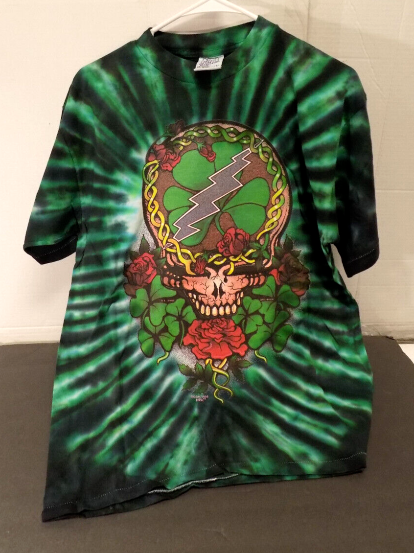 1995 Grateful Dead St Patricks Day Philadelphia Short Sleeve T Shirt Large